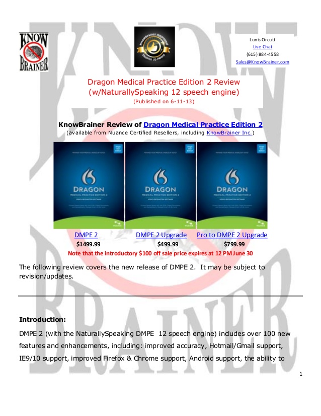 Dragon Medical Practice Edition 2 Free Download